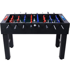 54-Inch Hurricane Foosball Table For Family Game Rooms With Light Cherry Finish, Analog Scoring And Free Accessories