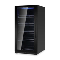 389 Cans Capacity Upright Beverage Refrigerator With Low-E Glass Door