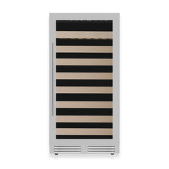 47-Inch Height Single Zone Wine Cooler with Low-E Glass Door