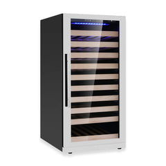 47-Inch Height Single Zone Wine Cooler with Low-E Glass Door