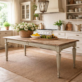 Elise Dining Table, Sage - White Glove Included