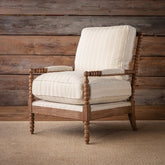 The Chalk 1930 Spool Accent Chair - Set of 2