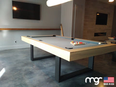 The 2 Worlds (Metal Legs with Oak Wood Rails)