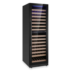 Tall Dual Zone Upright Wine Cooler | Low-E Glass & Silent Cooling