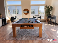 The Modern Pool Table (Rift Oak Natural Finish)