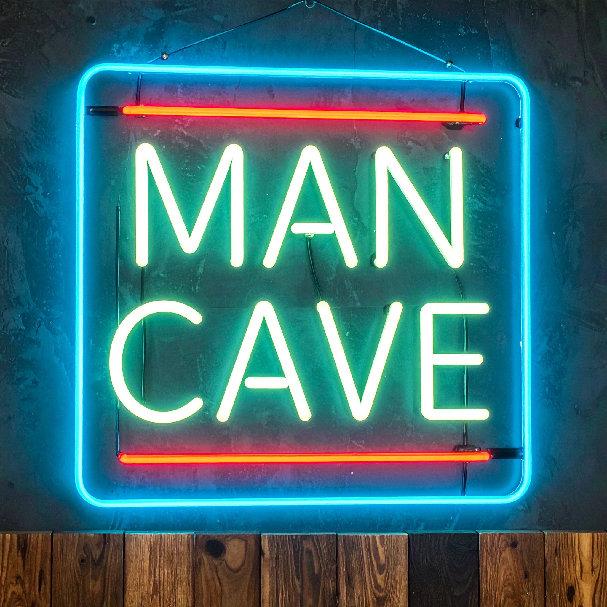 Neon LED Wall Sign “Man Cave”