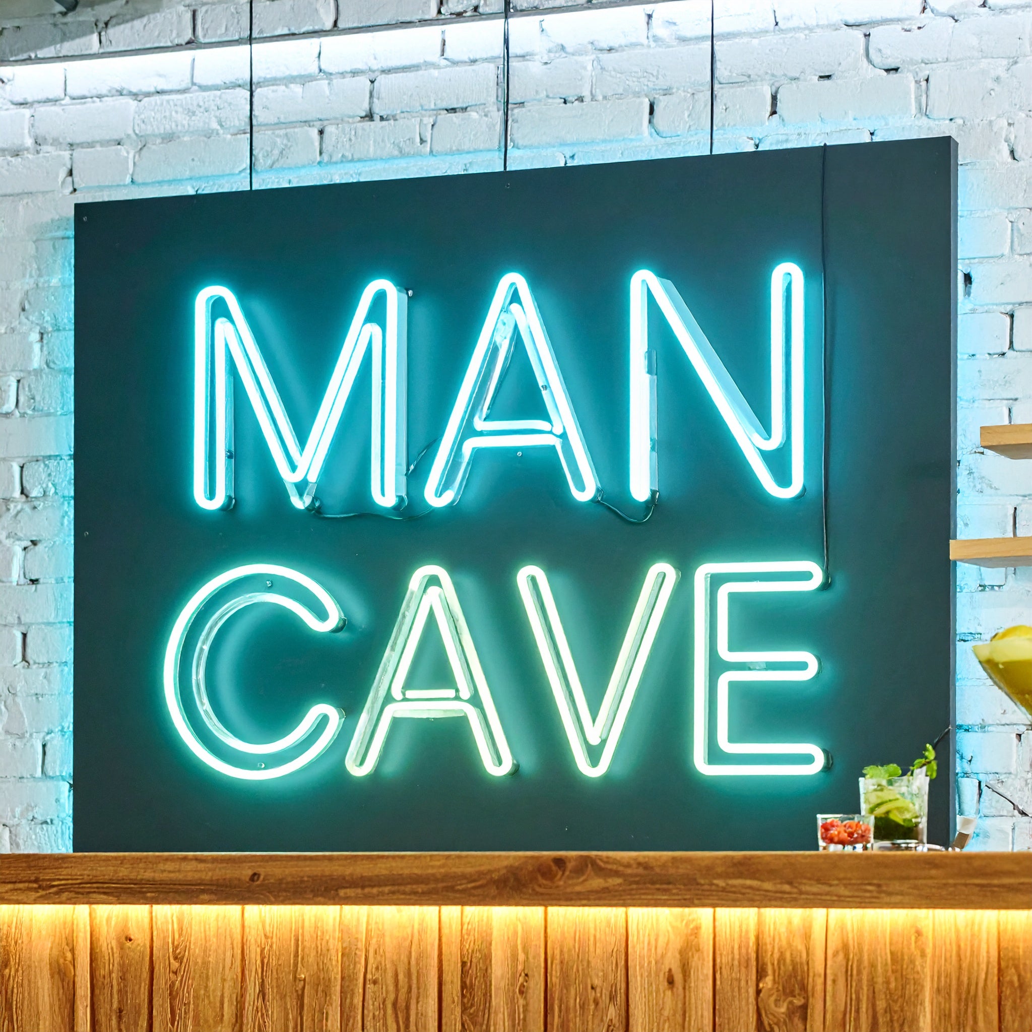 Neon LED Wall Sign “Man Cave”