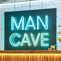Neon LED Wall Sign “Man Cave”