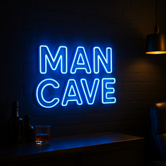 Neon LED Wall Sign “Man Cave”