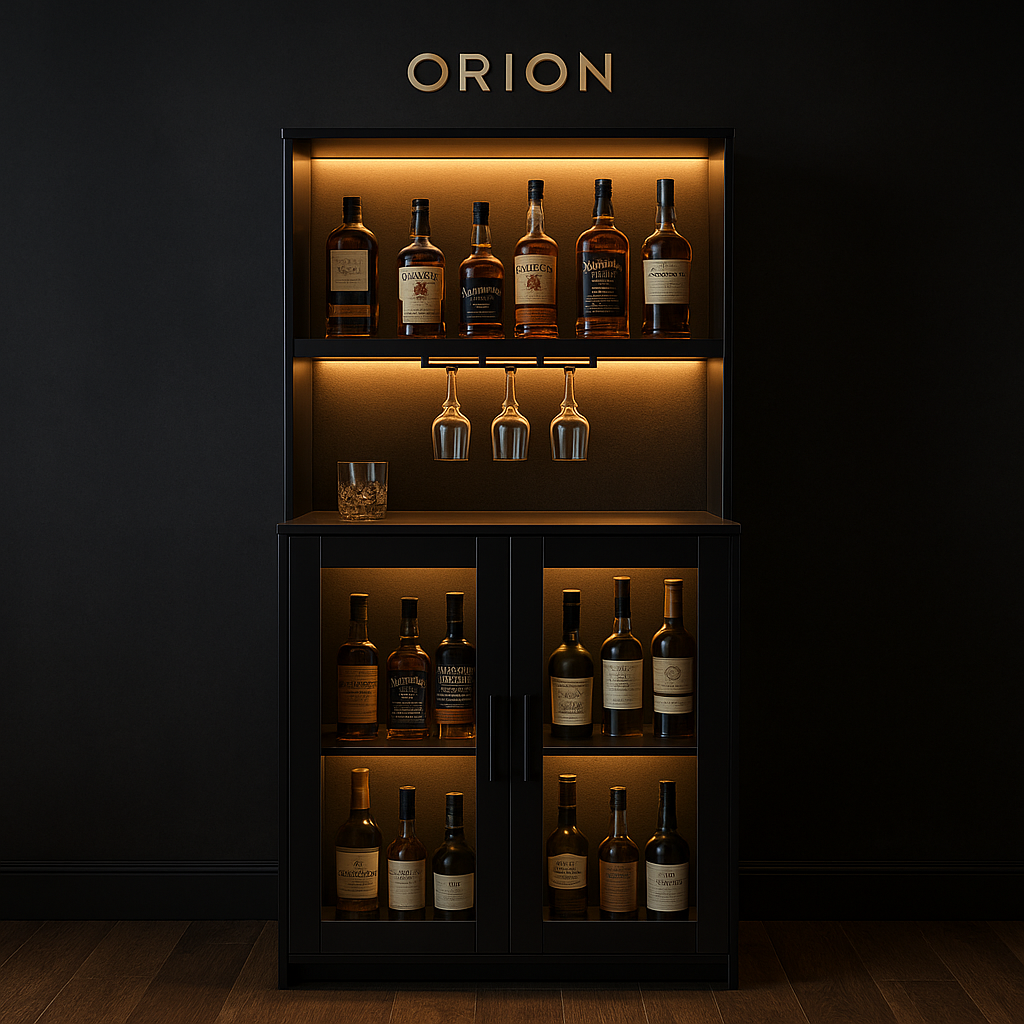 Orion LED Home Bar Cabinet