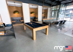 The Modern Pool Table (Oak Wood Natural Finish)